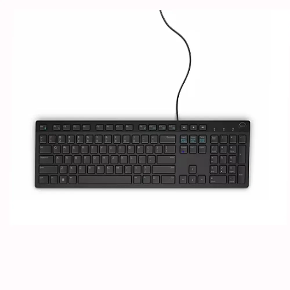 Dell Multimedia Keyboard-KB216 - English (QWERTY) - Black 580-ADGR_GE by DELL